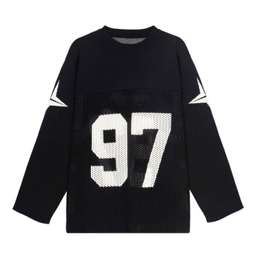 MR-97 JERSEY LONG SLEEVE BLACK