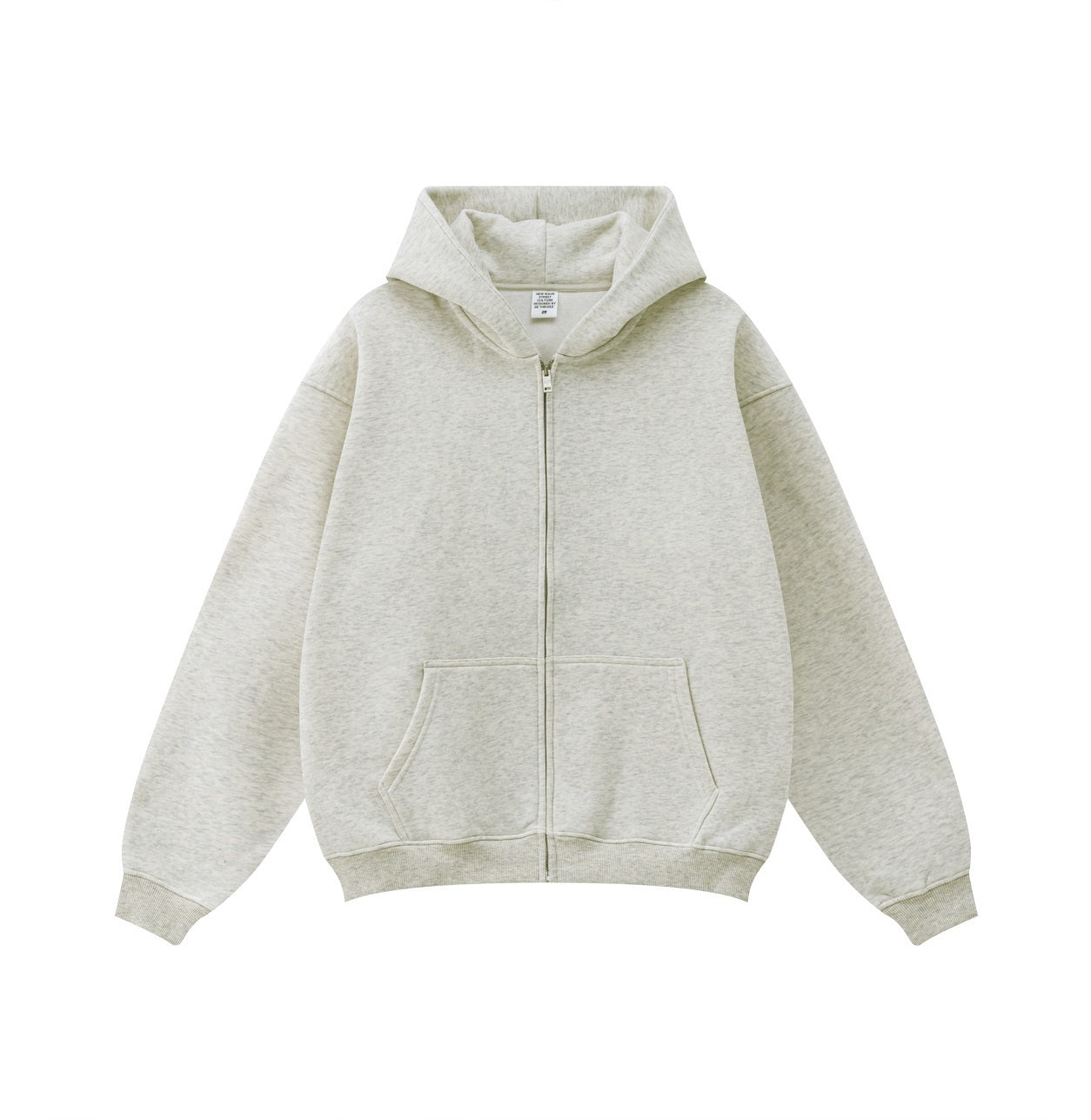 Essentials Hoodie Oat Ash