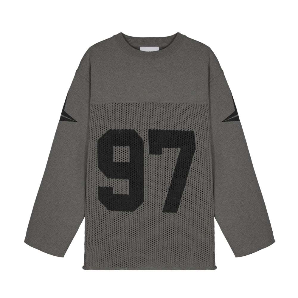 MR-97 JERSEY LONG SLEEVE CHARCOAL