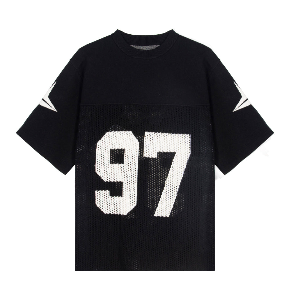 MR-97 JERSEY SHORT SLEEVE BLACK