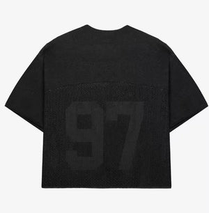 CROPPED 97 JERSEY BLACK OUT