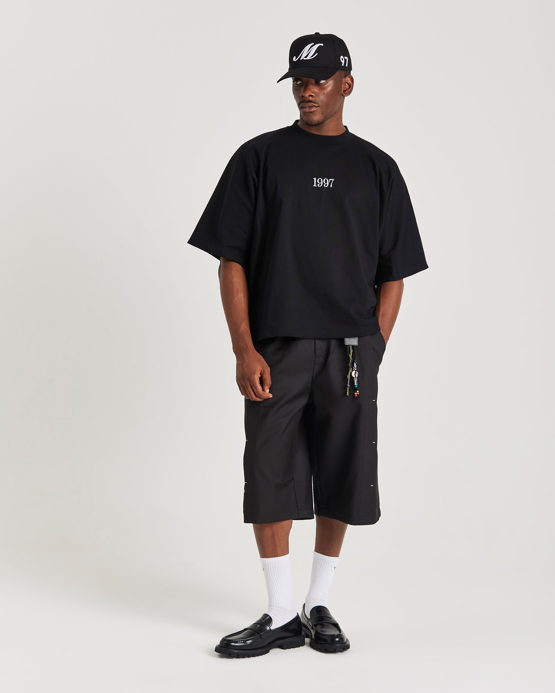 BLACK 1997 BOXY FIT TEE