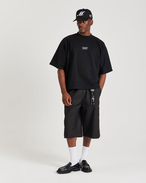 BLACK 1997 BOXY FIT TEE
