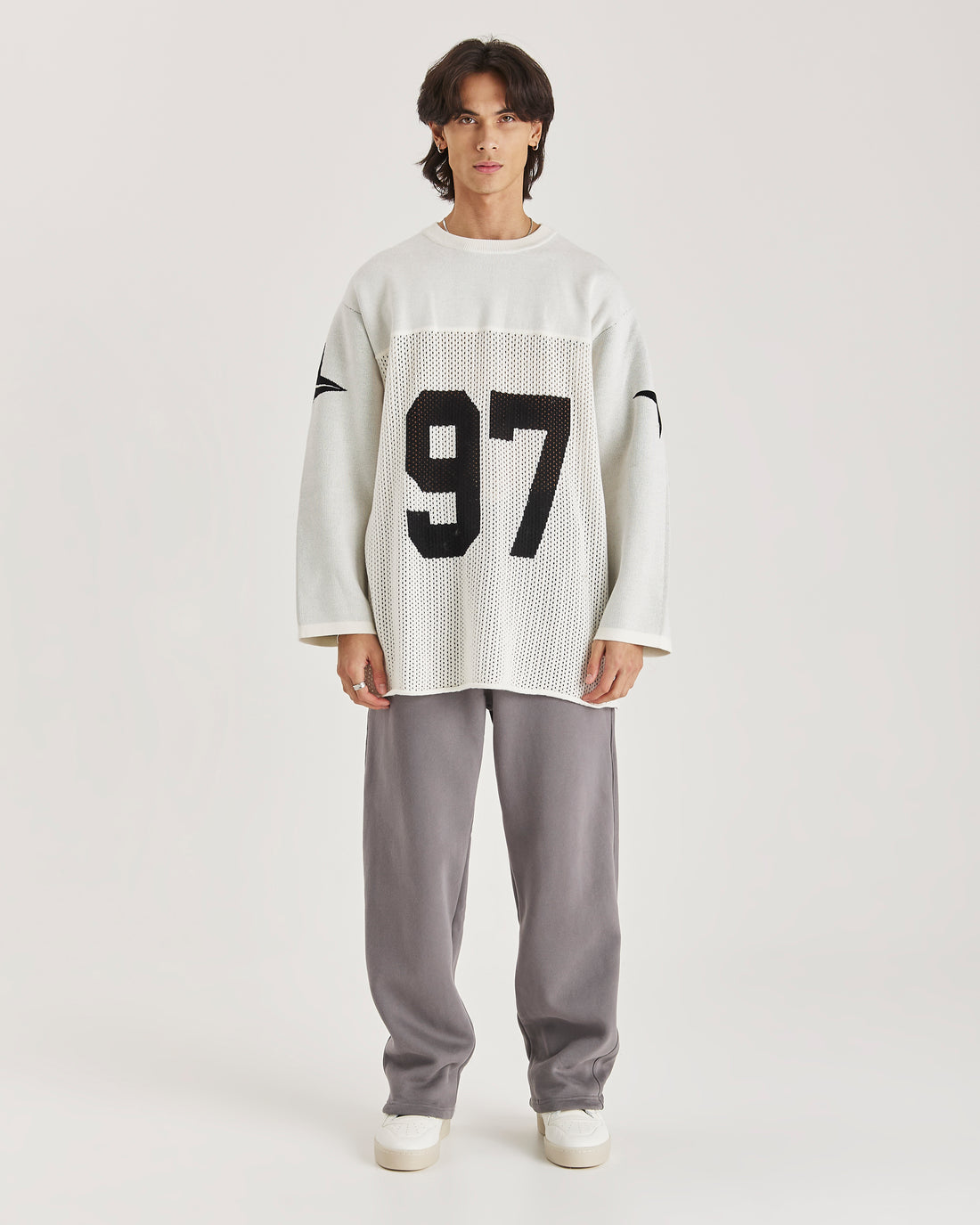 MR-97 JERSEY LONG SLEEVE CREAM